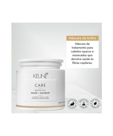 Keune Satin Oil Nourishing Miraculous Care Mask for Dry and Damaged Hair 500 ml/gem9g9r-h5