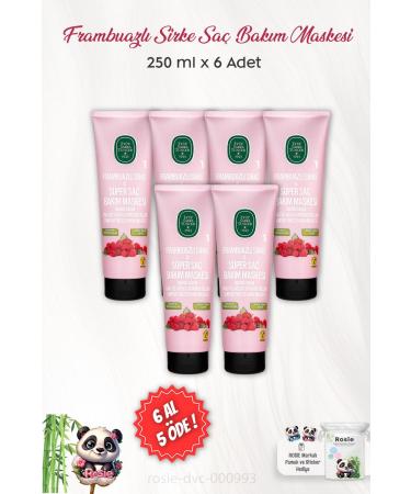 Ey p Sabri Tuncer BUY 6 PAY 5 Ey p Sabri Tuncer Raspberry Vinegar Care Mask 250 ml and ROSIE