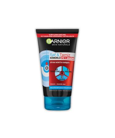 Garnier Charcoal 3 in 1 Pure & Clean 150 ml