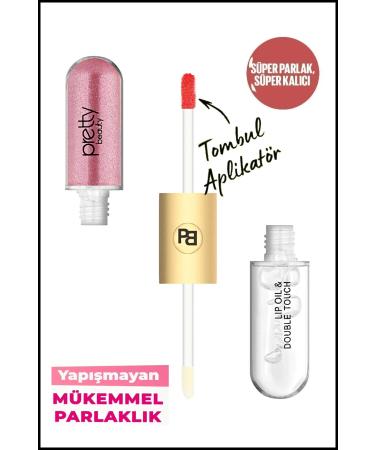 Miniso Double Sided Gloss Lipstick & Lip Oil PB-408B-03 - Buy Online on GoSupps.com