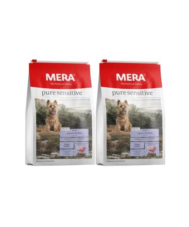 Mera Pure Sensitive Mini Adult Small Breed Lamb Meat Adult Dog Food 4 Kg X 2