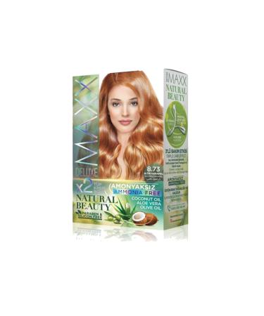 Skygo Natural Beauty Ammonia Free Hair Dye 8.73 Golden Caramel