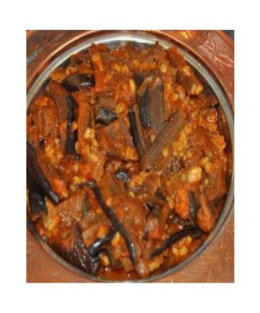HATAY VILLAGE PRODUCTS DRIED AUBERGINE FOR FRYING AND COOKING 500 GR - Buy Online on GoSupps.com