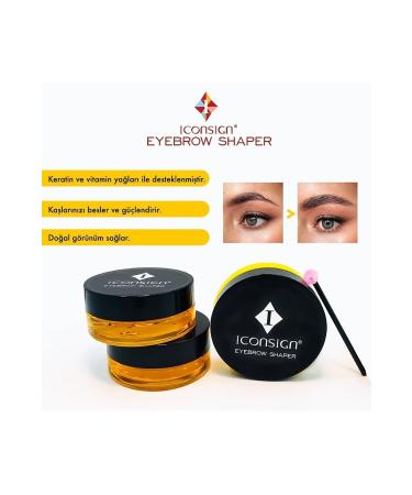 iconsign Eyebrow Fixer Eyebrow Shaper Wax Eyebrow Shaper (50ml) - Buy Online on GoSupps.com