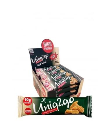 Baby Uniq2go Crunchy Peanut Butter Protein Bar 40gr - 16 Pieces (SINGLE)