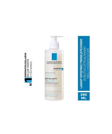La Roche Posay Effaclar H Iso-biome Soothing and Cleansing Cream 390ml