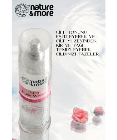 Nature More Natural Rose Water - Natural Freshness | 200 ml - Buy Online on GoSupps.com