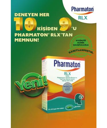 Pharmaton Vitality 30 Tablets & Pharmaton RLX Energy and Relaxation Package - Buy Online on GoSupps.com