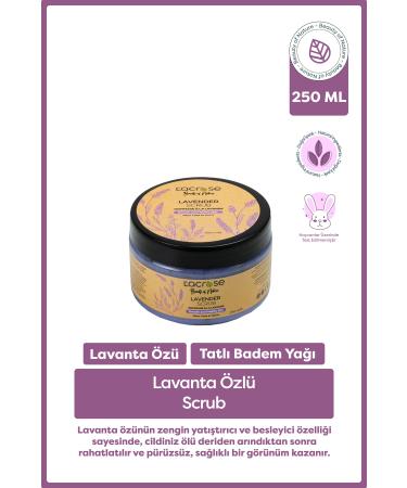L'ACROSE Lavender Essence Scrub - Lavender Scrub - 250 ML