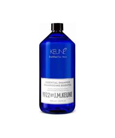 Keune Man 1922 By Jm Essential Shampoo 1l Moisturizes and Strengthens Dry Hair
