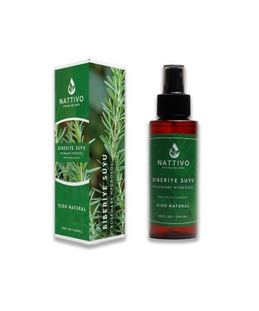 NATTIVO Rosemary Water 0 Natural Hair Growth Tonic Effective Against Hair Loss Domestic Production