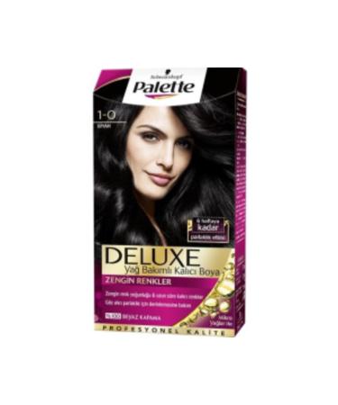 Palette Deluxe 1-0 Black Hair Dye (SINGLE)