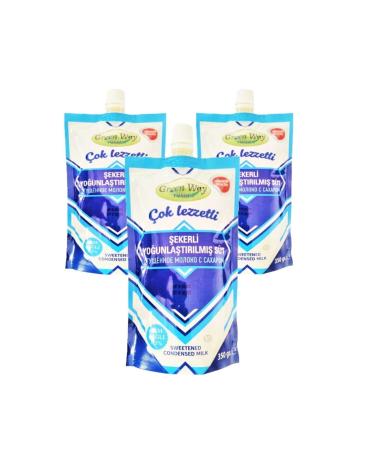 green way Moloko Sgu yonnoye S Saharom Condensed Milk Jam 350 gr Bag 3 Pcs Economic Package