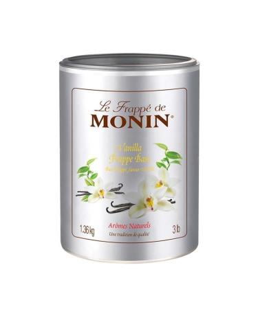 Monin Vanilla Flavored Frappe Base (1.36 kg) - Buy Online on GoSupps.com
