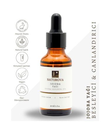 NATUROVA Jojoba Oil 0 Pure Cold Pressed 30 Ml