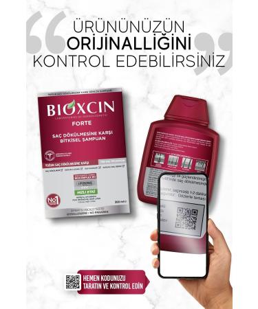 Bioxcin Forte Shampoo 300 Ml Intensive Anti-Loss Herbal Shampoo 4-Piece - Buy Online on GoSupps.com