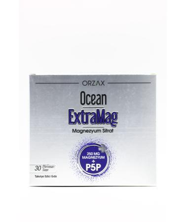 Ocean ExtraMag Magnesium Citrate Effervescent 30 Sachets Vitamin C 500mg - Buy Online on GoSupps.com