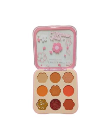 the winner shop anyladycosmetics- Eyeshadow Palette with Glitter and Matte Content 9