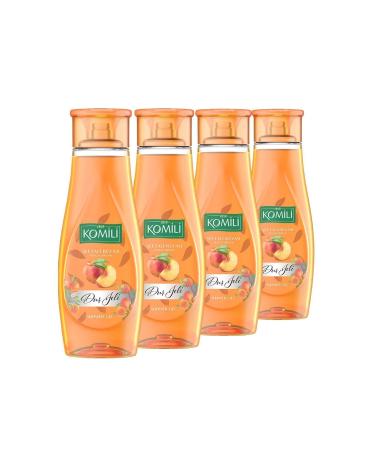 Komili Peach Dream Vegan Shower Gel Set of 4 - Peach and Summer Fruits Scented - 4 X 500 ML - Buy Online on GoSupps.com