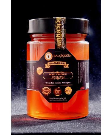 bal i e im Eastern Anatolia Flower Honey 450gr (GOLDEN HONEY AWARD) Natural Honey