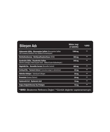 GARDENERS NUTRALIV Glucosamine MSM Chondroitin Collagen Hyaluronic acid Bromelain Boswellia Turmeric 30 Tablets - Buy Online on GoSupps.com