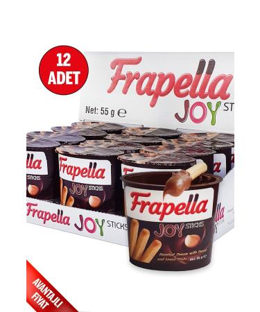 Frapella New Year Snack Cocoa Hazelnut Cream & Grissini 12 Pieces X 55 Gr.