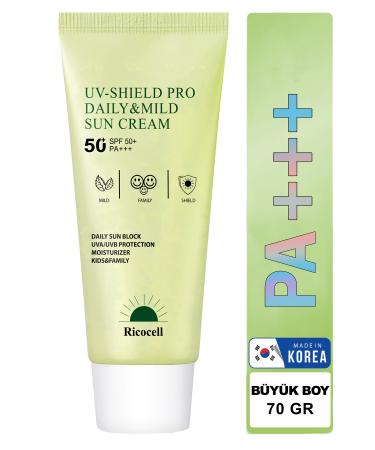 RICOCELL Korean Green Tea Soothing Moisturizer Spf50 Pa Sunscreen