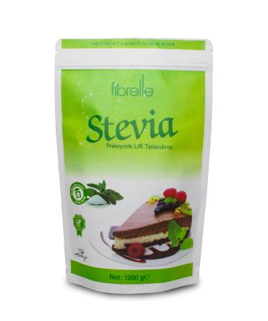 Fibrelle Prebiotic Fiber Stevia Sweetener 1200g Package