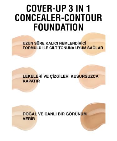 Lollis Cover - Up 3 in 1 Concealer Contour Foundation / Cover - Up 3 in 1 Concealer Contour Foundation 06 - Buy Online on GoSupps.com