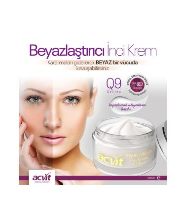Acvit Whitening Skin Tone Lightening Pearl Cream - 50 ml - Buy Online on GoSupps.com
