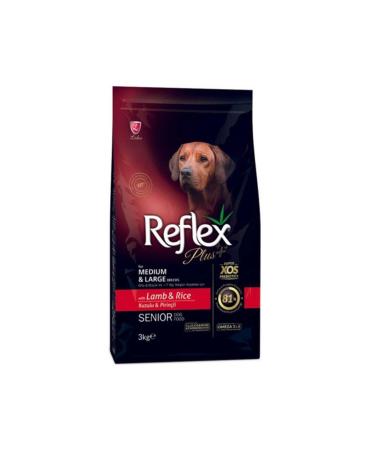Reflex Plus Adult Senior Dog Lamb Advanced Age Dog Food 3 kg