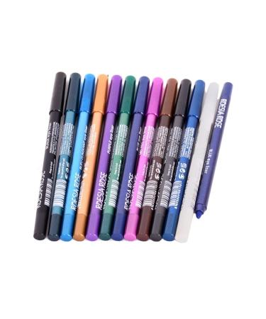 Roesia Rose Cosmetics Oily 12 Colour Eye Pencil