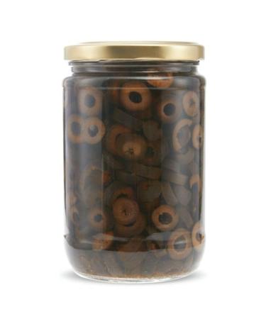 asaf Sliced Black Olives 1 Kg