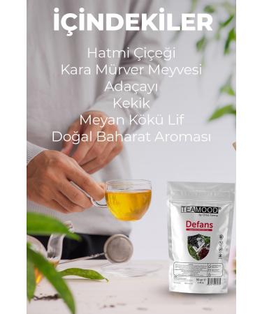 TEAMOOD Onka Farma Defense Tea - Sugar-Free Natural Herbal Tea - 50 gr - Buy Online on GoSupps.com