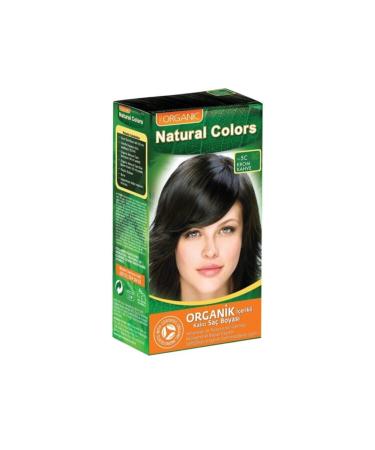 Organic Natural Colors 5c Chrome Brown Organic Hair Dye