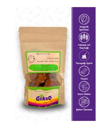 Gekoo Butter Raisin Cinnamon Oatmeal Cookies 150g | Happy Cereals
