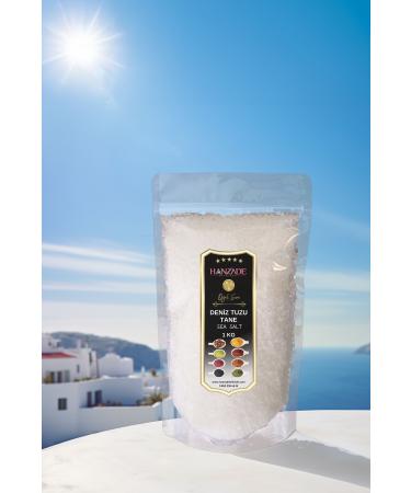 Hanzade Herbal Pure Sea Salt Granules Without Added Iodine 1 Kg x 3 Pieces - Buy Online on GoSupps.com
