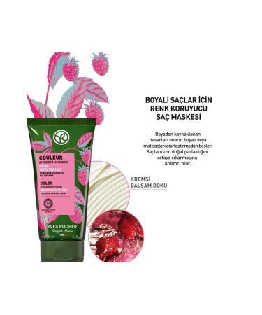 Yves Rocher Color Protecting Hair Mask - Dyed Hair / Couleur 200ml - Buy Online on GoSupps.com