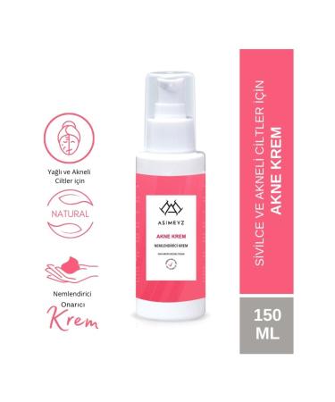 Asimeyz Anti-Acne and Anti-Acne Acne Blackhead Remover Moisturizing Cream Anti-Acne 150 ml