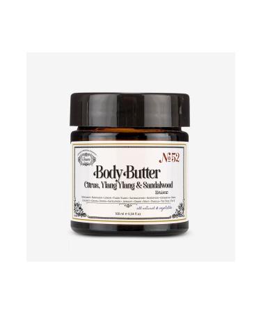 Rosece Body Butter | Citrus Ylang Ylang Sandalwood | Natural Solid Body Butter Intense Moisturizer 100 ml - Buy Online on GoSupps.com