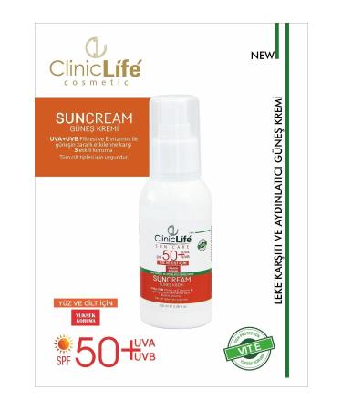 cliniclife Anti-Spot and Brightening Sunscreen 50+ Spf 100 ml - Buy Online on GoSupps.com