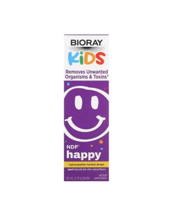 bioray Kids Ndf Happy Peach 2 Fl Oz 60 ml