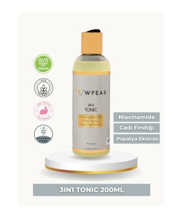 WPEAK 3in1 Series Facial Cleansing Gel 250 ml Brightening and Purifying Tonic 200 ml - Buy Online on GoSupps.com