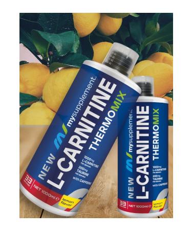 Mysupplement Lemon Flavored L Carnitine 33 Serving 1000 ml Thermomix L-Carnitine - Buy Online on GoSupps.com