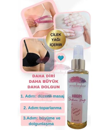 gamzebaykarabeauty Strawberry Oil Added Breast Care Oil