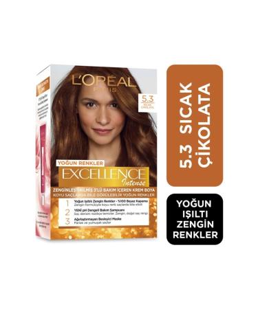 LIVECO L'or al Paris Excellence Intense Hair Dye 5.3 Hot Chocolate