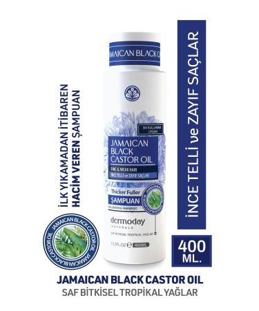 Dermoday Jamaican Black Castor Oil Shampoo 400 ml