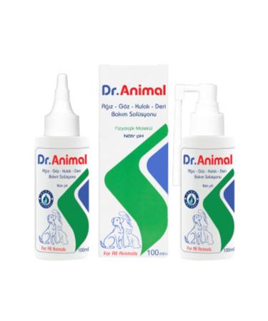Dr. Animal Mouth Eye Ear Skin Care Solution 100 Ml - Buy Online on GoSupps.com