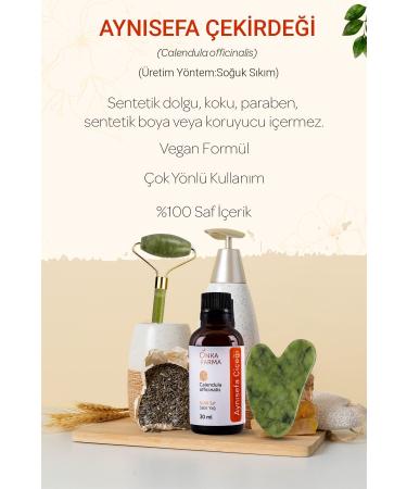 OnkaFarma Onka Farma Calendula Flower Oil - 0 Natural - 30 ml - Buy Online on GoSupps.com