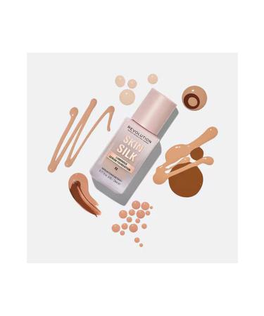 Revolution Skin Silk Serum Foundation F1 - Buy Online on GoSupps.com
